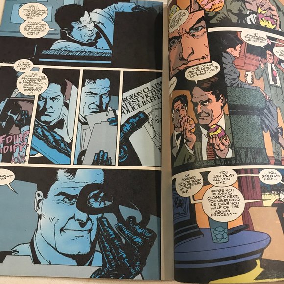 Heavy Hitters Midnight Men #2  Epic Comics 1993 - Picture 3 of 3